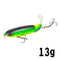 1 Pcs 10cm/14cm Topwater Fishing Lure Whopper Popper Artificial Bait Hard Plopper Soft Rotating Tail Fishing Tackle Fishing Bait