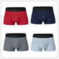 4 pcs/lot Large Loose men underwear Male Panties Cotton UnderPants Men Boxers   Big Yards Men's Panties Plus Size 4XL 5XL 6XL