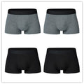 4 pcs/lot Large Loose men underwear Male Panties Cotton UnderPants Men Boxers   Big Yards Men's Panties Plus Size 4XL 5XL 6XL
