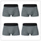 4 pcs/lot Large Loose men underwear Male Panties Cotton UnderPants Men Boxers   Big Yards Men's Panties Plus Size 4XL 5XL 6XL