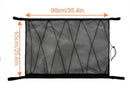 Portable Car Ceiling Storage Net Pocket Roof Interior Cargo Net Bag Car Trunk Storage Pouch Sundries Storage Organizer