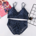 Women Lace Bra Sets Seamless Underwear Backless Vest Sexy Panties Padded Bralette Lingerie Ultrathin Briefs Female Intimates #F
