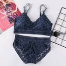 Women Lace Bra Sets Seamless Underwear Backless Vest Sexy Panties Padded Bralette Lingerie Ultrathin Briefs Female Intimates