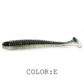 Supercontinent Impact Ring Shad Fishing Lure Soft 63mm 80mm 97mm Plastics Baits Swimbait Jigging Lure Artificial Baits