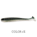 Supercontinent Impact Ring Shad Fishing Lure Soft 63mm 80mm 97mm Plastics Baits Swimbait Jigging Lure Artificial Baits