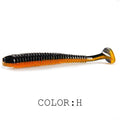 Supercontinent Impact Ring Shad Fishing Lure Soft 63mm 80mm 97mm Plastics Baits Swimbait Jigging Lure Artificial Baits