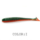 Supercontinent Impact Ring Shad Fishing Lure Soft 63mm 80mm 97mm Plastics Baits Swimbait Jigging Lure Artificial Baits