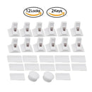 Magnetic Child Lock Children Protection Baby Safety Lock Drawer Latch Cabinet Door Lock Limiter Children Security Locks