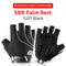 ROCKBROS Cycling Bike Half Short Finger Gloves Shockproof Breathable MTB Road Bicycle Gloves Men Women Sports Cycling Equipment