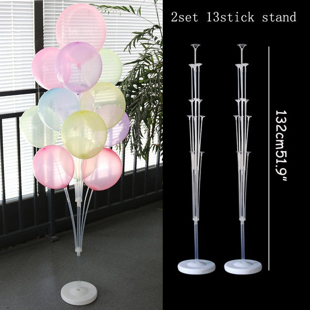 Balloon Arch Balloons Ring Stand for Baby Shower Wedding Decoration Balloons Round Hoop holder birthday party baloon ballon
