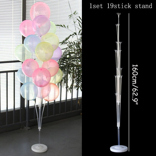 Balloon Arch Balloons Ring Stand for Baby Shower Wedding Decoration Balloons Round Hoop holder birthday party baloon ballon