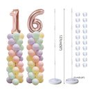 Balloon Arch Balloons Ring Stand for Baby Shower Wedding Decoration Balloons Round Hoop holder birthday party baloon ballon