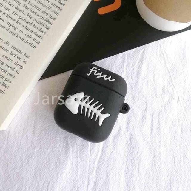 Cartoon Cute Wireless Earphone Case For AirPods 2 Silicone Charging Headphones Case for Air pods cases Protective luxury Cover
