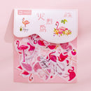 80 pcs/bag Japanese Stationery Stickers Cute Cat Sticky Paper Kawaii PVC Diary Bear sticker For Decoration Diary Scrapbooking