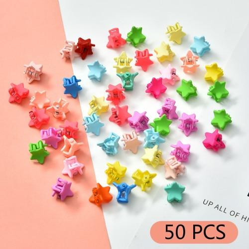 10/20/30/50 Pcs/Bag Cute Girls Women Flower Crown Animals Baby Hair Claws Children Hairpins Hair Clips Kid Hair Accessories Set