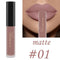 25 color matte liquid lipstick nude lip gloss makeup high pigment lip gloss waterproof lasting moisturizing cosmetics