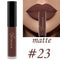25 color matte liquid lipstick nude lip gloss makeup high pigment lip gloss waterproof lasting moisturizing cosmetics