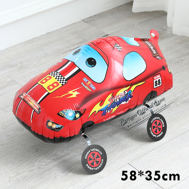 Mixes Walking Animal HELIUM Balloons Cute Cat Dog Panda Dinosaur Tiger pet air Ballons birthday party decorations kids and adult
