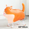 Mixes Walking Animal HELIUM Balloons Cute Cat Dog Panda Dinosaur Tiger pet air Ballons birthday party decorations kids and adult
