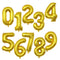 Giant Size 40&42 Inch Blue/Pink Big Number Foil Balloons 0-9 Birthday Wedding Engagement Party Decor Globos Kids Ball Supplies