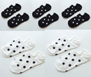 5Pais/Lot Women Socks Short Cotton Aesthetic Novelty Dot Sweet Boat Socks Chaussette Femme Skarpety Kobieta Ankle Sock Woman
