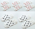 5Pais/Lot Women Socks Short Cotton Aesthetic Novelty Dot Sweet Boat Socks Chaussette Femme Skarpety Kobieta Ankle Sock Woman