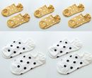 5Pais/Lot Women Socks Short Cotton Aesthetic Novelty Dot Sweet Boat Socks Chaussette Femme Skarpety Kobieta Ankle Sock Woman