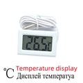 Mini Digital Humidity Meter Thermometer Hygrometer Sensor Gauge LCD Temperature Refrigerator Aquarium Monitoring Display Indoor