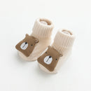Autumn Winter Soft Cotton Baby Girls Socks Newborn Cartoon Animal Baby Socks Infant Baby Boy Socks Anti Slip Floor Sock Spring