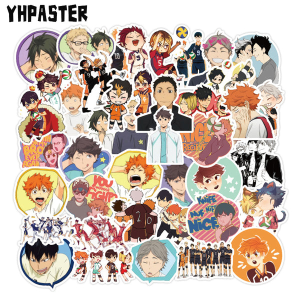 10/30/50pcs Haikyuu!! Graffiti  Stickers Volleyball Japanese Anime For Suitcase Laptop Luggage Motorcycle Phone Skateboard Car