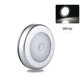 Dersoy PIR Motion Round Sensor Cabinet Light Auto Smart Night Lamp LED Lights For Home Bedroom Closet Kitchen Wardrobe Light