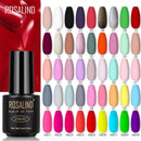 ROSALIND Nail Gel Polish Lamp Gel Polish For Nails Art Manicure With Matt Base Top Coat For Semi Permanant Varnishes Gellak