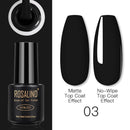ROSALIND Nail Gel Polish Lamp Gel Polish For Nails Art Manicure With Matt Base Top Coat For Semi Permanant Varnishes Gellak