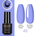 ROSALIND Nail Gel Polish Lamp Gel Polish For Nails Art Manicure With Matt Base Top Coat For Semi Permanant Varnishes Gellak