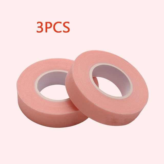 Eyelash Extension Green Tape Sticker Isolation With Holes Breathable Sensitive Resistant Non-woven Patches Eye Pads Makeup Tool