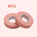 Eyelash Extension Green Tape Sticker Isolation With Holes Breathable Sensitive Resistant Non-woven Patches Eye Pads Makeup Tool