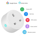 WiFi Smart Wireless Plug EU US UK Adaptor Remote Voice Control Power Energy Monitor Outlet Timer Socket for Alexa Google Home