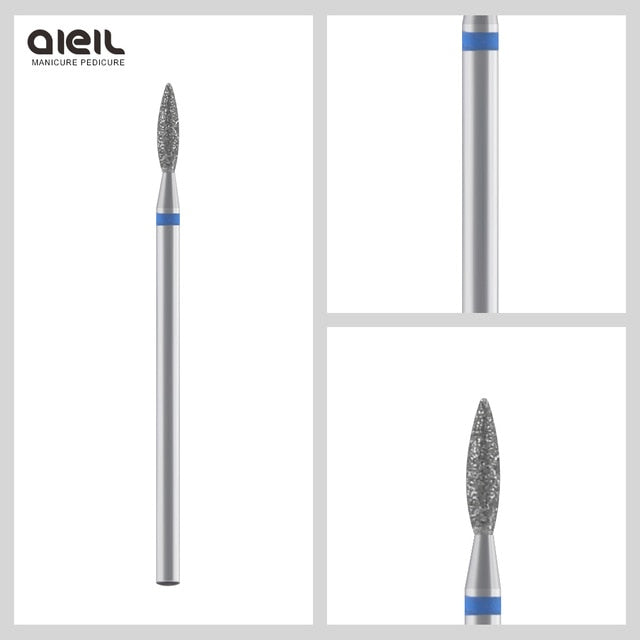 Diamond Nail Drill Milling Cutter Nail Art Drill Bit Cuticle Clean Cutter for Manicure Nail Files Electric Mills Burr Nail Tool