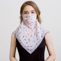 2020 new Bandana Chiffon scarf Women Brand Summer Wraps Floral fashion Neck Scarves