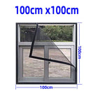 Insect Window Screen Mesh,Indoor Anti Fly Curtain Tulle Summer Invisible Anti-Mosquito Removable Washable Customize Screen Net