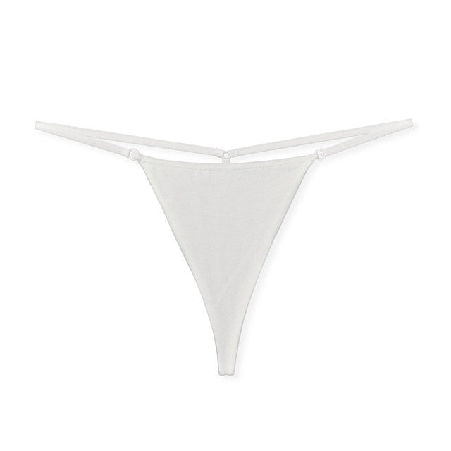 CINOON Hot Sexy Underwear Women Briefs Sexy Low-Waist Thong G string Solid Ladies Panties Fashion Lingerie Breathable Underpants