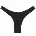 Classic Cut Short Bottoms Biquini Swim Ladies Swimsuit Women Briefs Bikini Bottom Side Ties Brazilian Thong Swimsuit 5Size