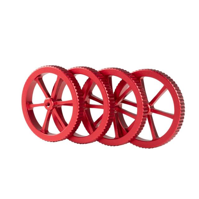 CREALITY 3D Printer Accessories 4Pcs/LotNew Large Red Hand Twist Leveling Nut Spring (Optional) For CREALITY 3D Printer