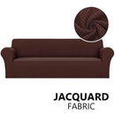 Jacquard Stretch Sofa Cover for Living Room Elastic Sofa Slipcover Sectional Couch Cover Furniture Protector 1/2/3/4 Seater