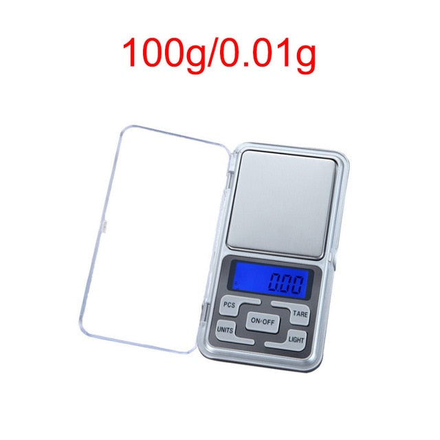 0.01g/0.1g Precision LCD Digital Scales 500g/3000g Mini Electronic Grams Weight Balance Scale for Tea Baking Weighing Scale