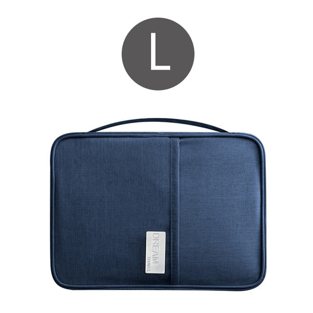 Travel Passport Cover Waterproof Passport holder Holder Multi-Function ID Document Wallet Organizer  Credit Card Accessories