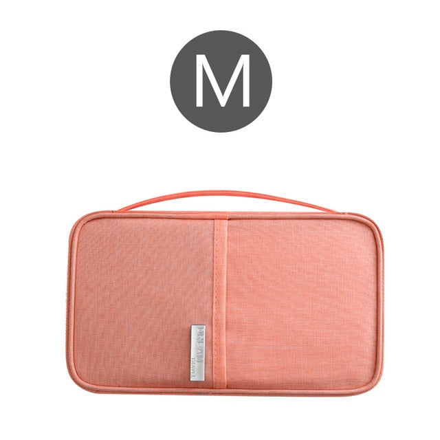 Travel Passport Cover Waterproof Passport holder Holder Multi-Function ID Document Wallet Organizer  Credit Card Accessories