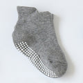 6 Pairs/lot 0 to 5 Years Anti-slip Non Skid Ankle Socks With Grips For Baby Toddler Kids Boys Girls All Seasons Cotton Socks
