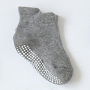 6 Pairs/lot 0 to 5 Years Anti-slip Non Skid Ankle Socks With Grips For Baby Toddler Kids Boys Girls All Seasons Cotton Socks
