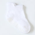 6 Pairs/lot 0 to 5 Years Anti-slip Non Skid Ankle Socks With Grips For Baby Toddler Kids Boys Girls All Seasons Cotton Socks